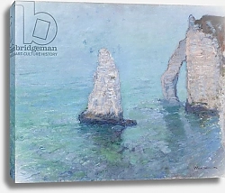 Постер Моне Клод (Claude Monet) The Rock Needle and the Porte d'Aval, c.1885