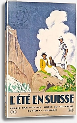Постер Кардино Эмиль 'Summer in Switzerland', a poster by the Swiss Tourist Board, 1921