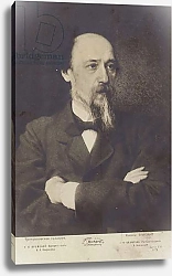 Постер Крамской Иван Nikolay Nekrasov, Russian poet
