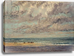 Постер Курбе Гюстав (Gustave Courbet) Marine - Les Equilleurs,