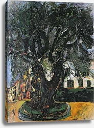 Постер Сутин Хаим The Tree at Vence, 1929