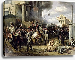 Постер Верне Эмиль The Gate at Clichy during the Defence of Paris, 30th March 1814, 1820