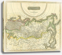 Постер Карта Российской Империи, 1814 г. 3