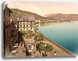Постер Италия. Вид из отеля Фазано в городе Фазано