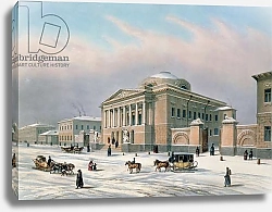 Постер Руссель Пол (Москва) The House of the Tutorial Council in Moscow, printed by Louis-Pierre-Alphonse Bichebois, 1840s 1