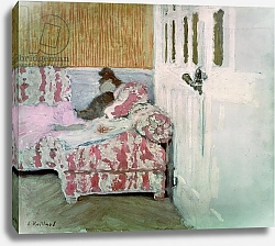 Постер Вюйар Эдуар On the Sofa, or The White Room, c.1890-93