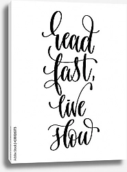 Постер Read fast live slow