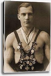 Постер Portrait of  a Wrestler c.1920