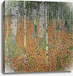 Постер Климт Густав (Gustav Klimt) The Birch Wood, 1903