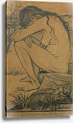 Постер Ван Гог Винсент (Vincent Van Gogh) Sorrow, 1882