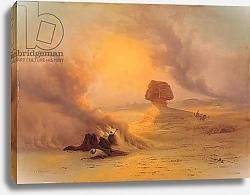 Постер A Caravan caught in the Sinum wind near Gizah