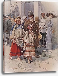 Постер Хаенен Фредерик де Peasants visiting Moscow