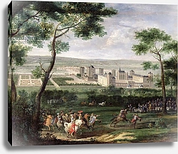 Постер Мюлен Адам View of the Chateau de Vincennes, c.1665