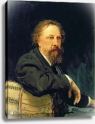 Постер Репин Илья Portrait of the Author Count Alexey K. Tolstoy, 1896