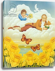 Постер Брумфильд Франсис (совр) Wordsworth's Daffodils, 2004