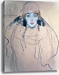 Постер Климт Густав (Gustav Klimt) Head of a Woman 2