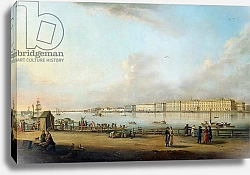 Постер Майр Иоганн View of the Winter Palace from Vasilyevsky Island, 1796
