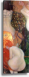 Постер Климт Густав (Gustav Klimt) Goldfish, 1901-02
