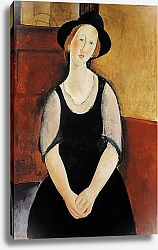 Постер Модильяни Амедео (Amedeo Modigliani) Portrait of Thora Klinckowstrom