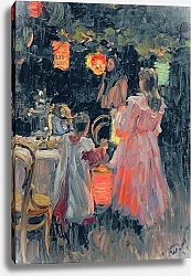Постер Куликов Иван Chinese Lanterns, 1910
