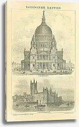 Постер Здания Лондона II 1