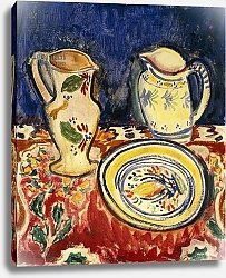 Постер Морер Альфред Still Life with Breton Pottery,