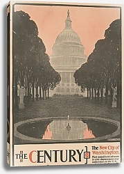Постер МакКартер Генри The Century. The new city of Washington