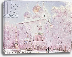 Постер Дубовской Николай Winter in the Trinity-St. Sergius Lavra in Sergiyev Posad, c.1910