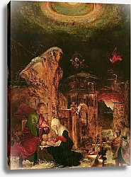 Постер Альтдорфер Альтбрехт Birth of Christ, c.1520-25,