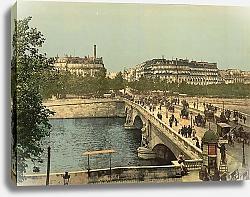 Постер Франция. Париж, мост Альма