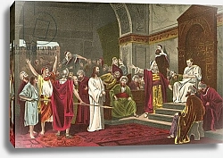 Постер Мункачи Михай Christ before Pilate 1