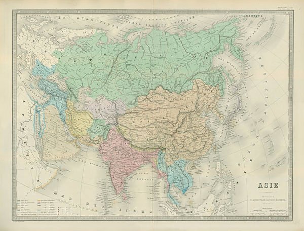 Карта: Азия