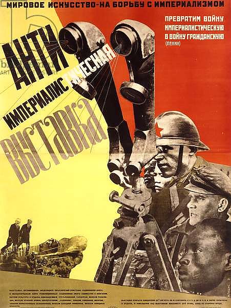 Poster for Anti-Imperialist Exhibition, 1931