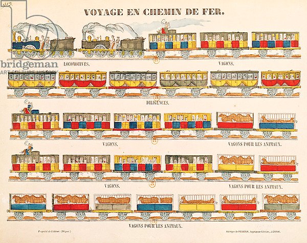 Rail Travel in 1845