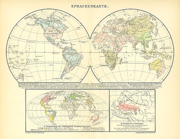 Лингвистическая карта мира