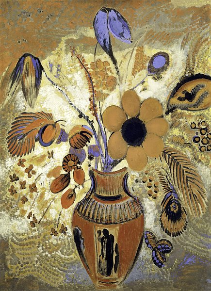 Этрусская ваза с цветами (1900—1910)
