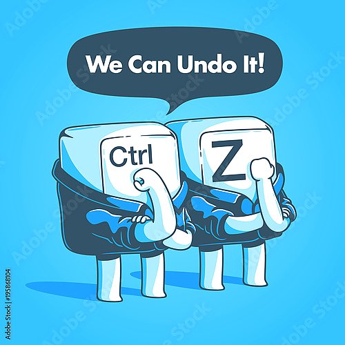 We can undo it!