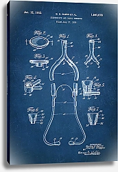 Постер Патент на стетоскоп, 1932г