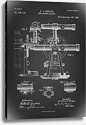 Постер Патент на геодезический прибор, 1896г