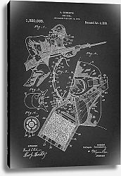 Постер Патент на военный противогаз 1919 г.