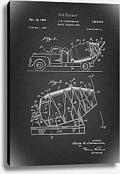 Постер Патент на автобетоносмеситель, 1952г