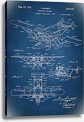 Постер Патент на самолет-амфибию,1932г
