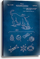 Постер Патент на игрушки для собак, 1999г