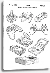 Постер Патент на игровые системы, 2004г