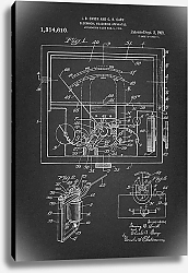 Постер Патент на электроизмерительное устройство, 1919г
