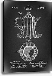 Постер Патент на кофейник, 1895г