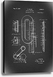 Постер Патент на саксофон 3, 1937г