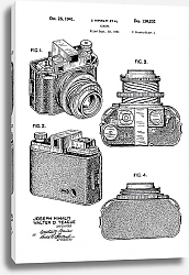 Постер Патент на фотокамеру, 1941г