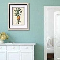 «Ananas comosus» в интерьере коридора в стиле прованс в пастельных тонах