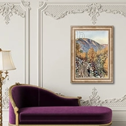 «Mount Nelson» в интерьере в классическом стиле над банкеткой